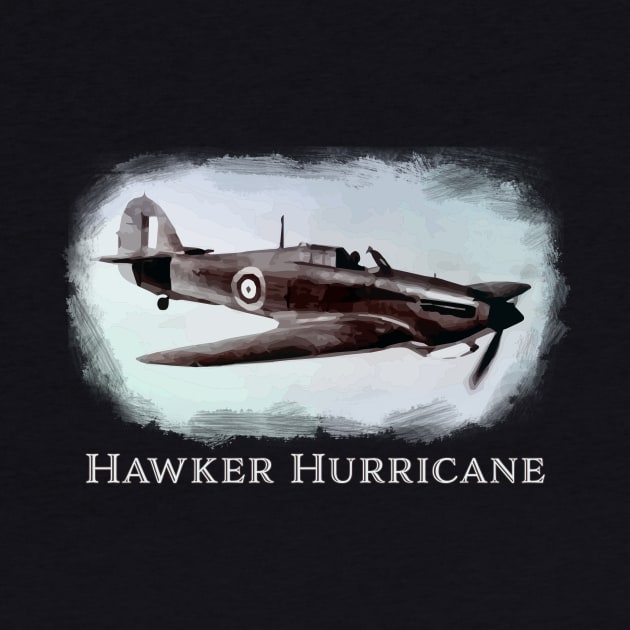 Hawker Hurricane - WW2 fighter plane - vintage warbird by jdunster